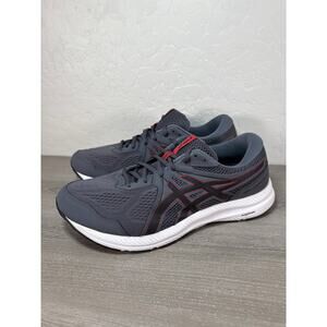ASICS Gel-Contend 7 Athletic Running Sneakers Mens Gray Lace-Up - 12 EXTRA WIDE